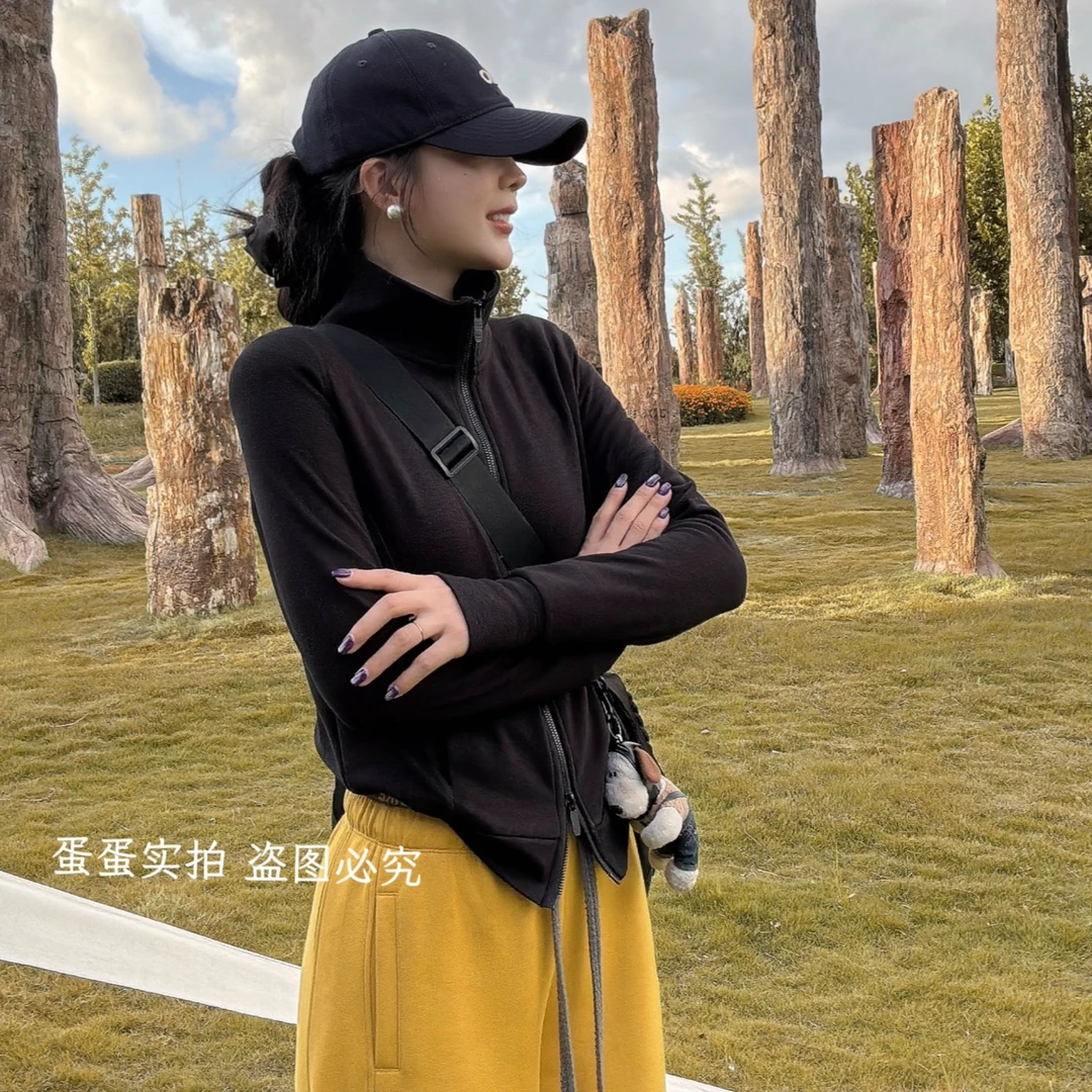 【蛋蛋专属】【2025新款立领外套】女轻量薄绒轻薄休闲保暖内搭短外套