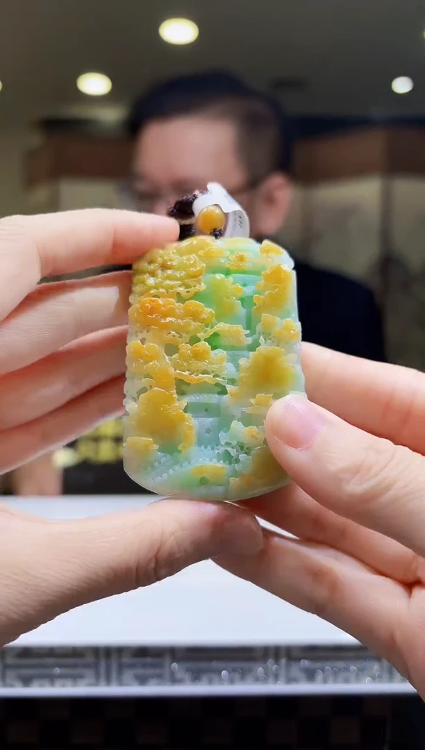 定制翡翠未镶嵌03/0802/Z/山水