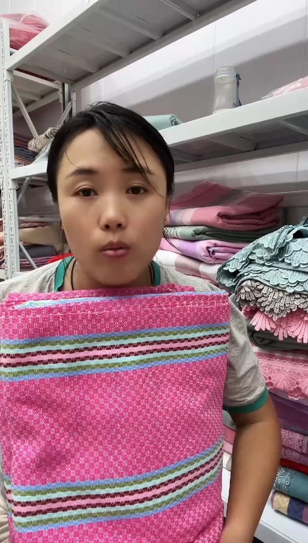 棉瑕疵手工老粗布床单78