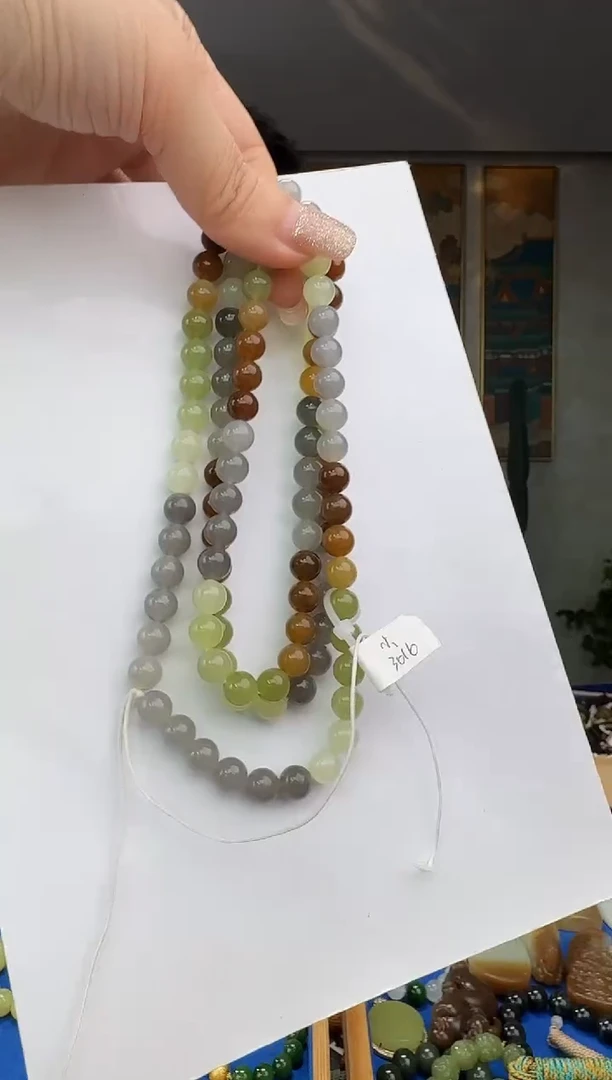 颈饰未镶嵌和田玉拍一发一