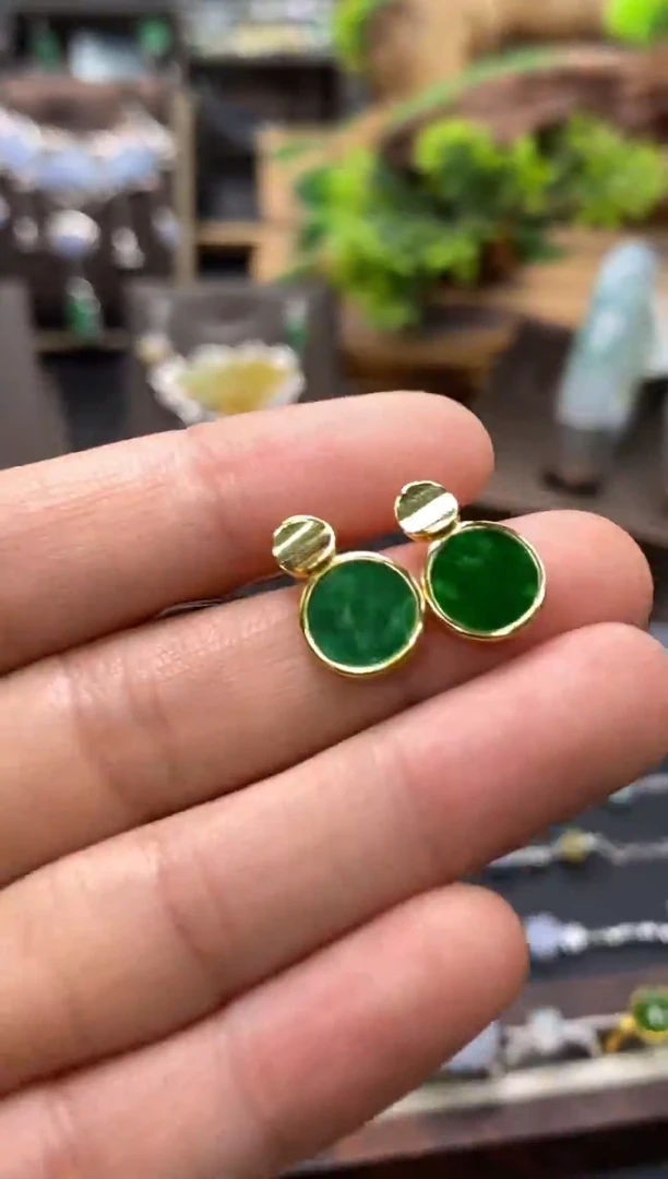 颈饰银S925镶嵌翡翠净货多样性发一15236