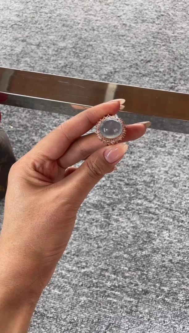 【闪购商品】翡翠戒指合金铜托 戒指
