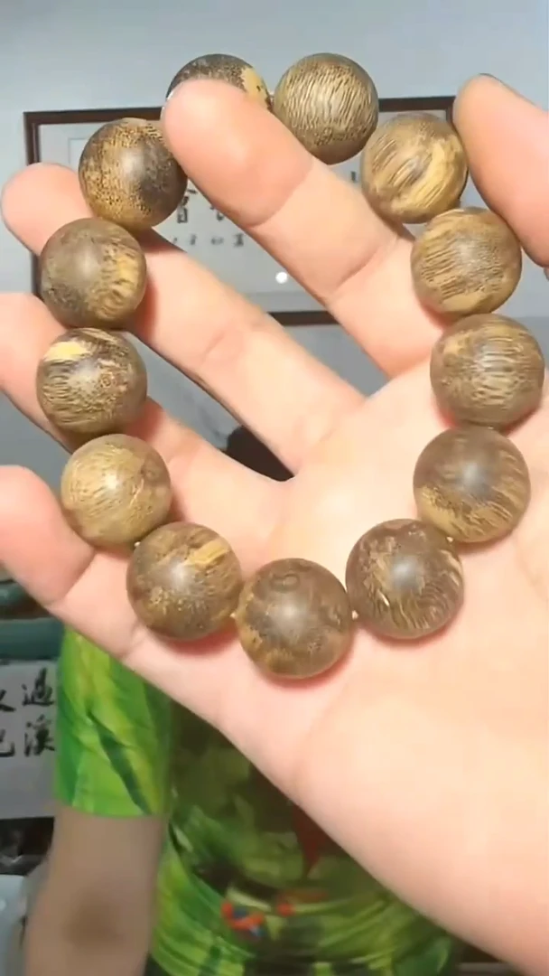 沉香手串a24号沉水单圈50g多样性发一