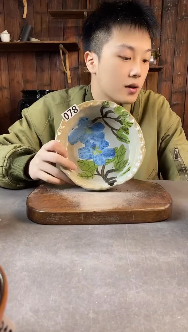 碗078，手工手绘，超值陶瓷