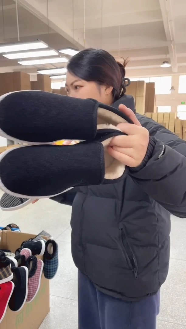 手纳底黑色棉鞋40码