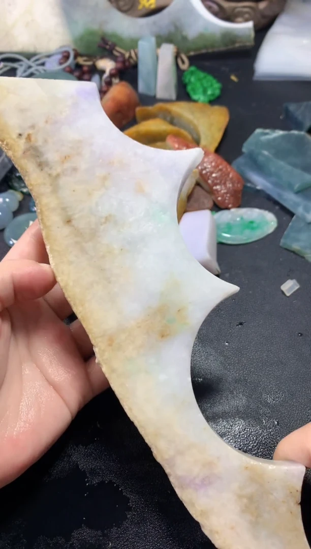 翡翠未镶嵌颈饰032天然翡翠