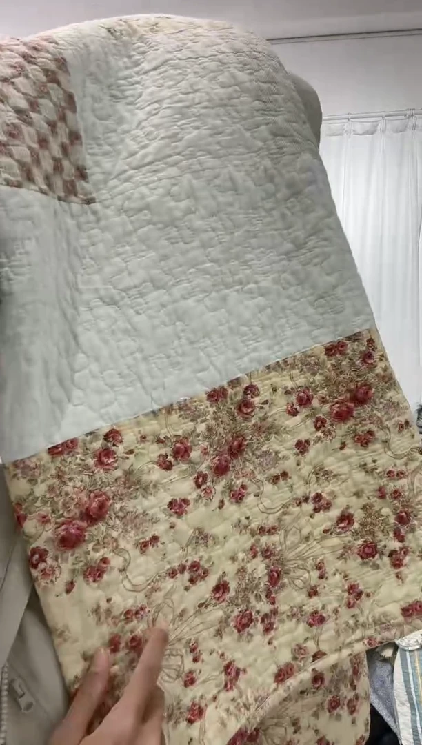 棉230*250纯棉床盖59号正品无暇