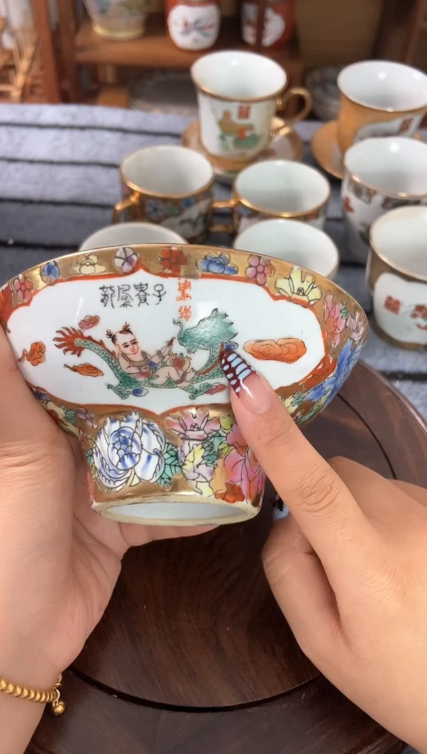 其他微瑕景德镇厂瓷摆件单件