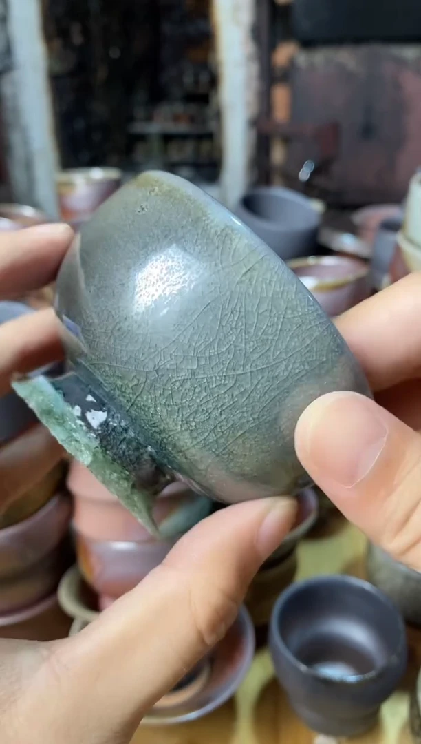 侘寂茶器柴烧专拍链接199 微瑕