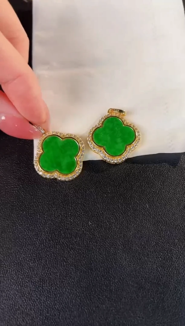 【闪购商品】翡翠颈饰银S925镶嵌缅料A货/多样性发货/一件