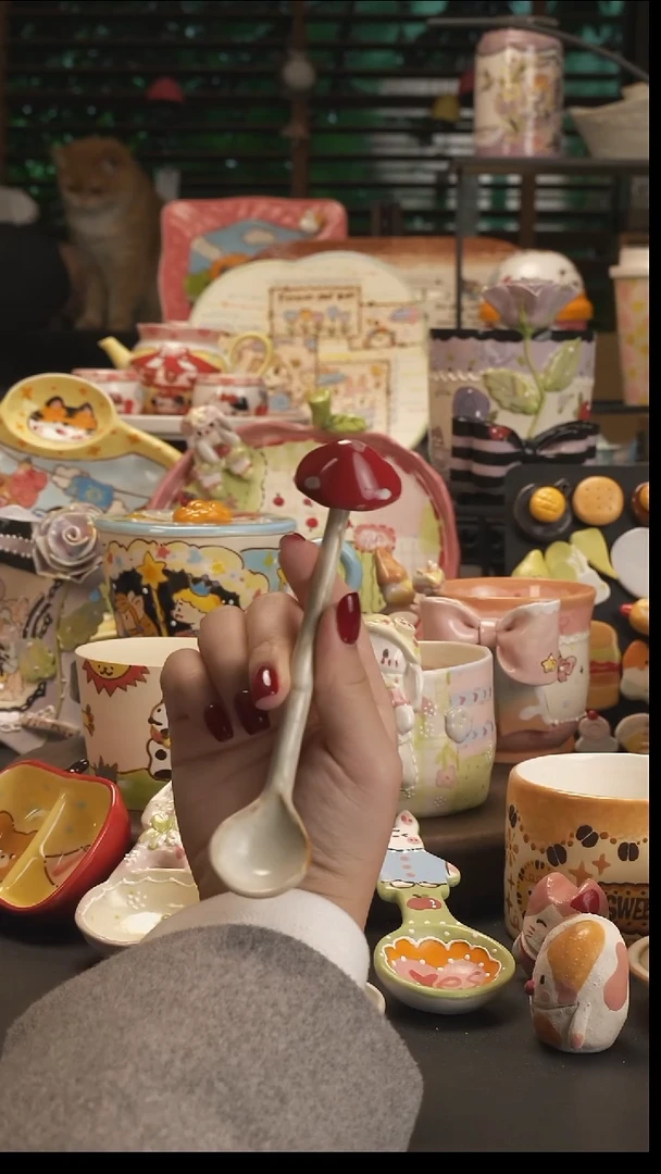 【原创设计】德化手绘陶瓷