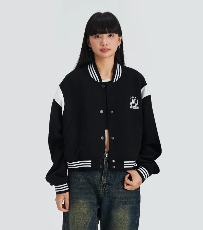 【实力蛋】春季新款棒球服夹克短款女