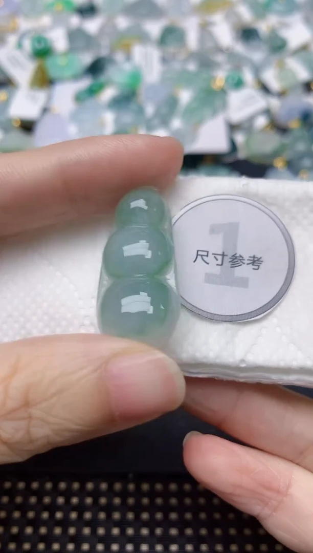 颈饰未镶嵌翡翠天然缅甸A货翡翠