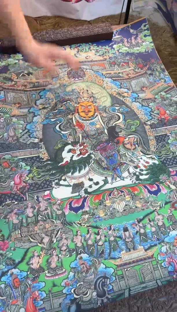 装裱画澄空梵像高端精选链接W90
