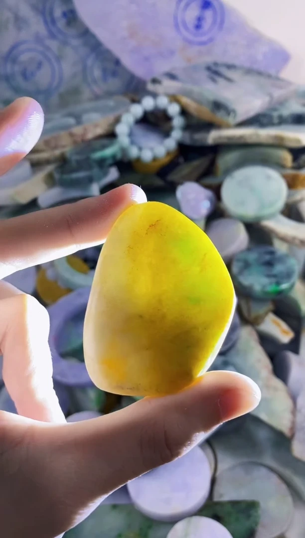 翡翠裸石纯天然A货翡翠40