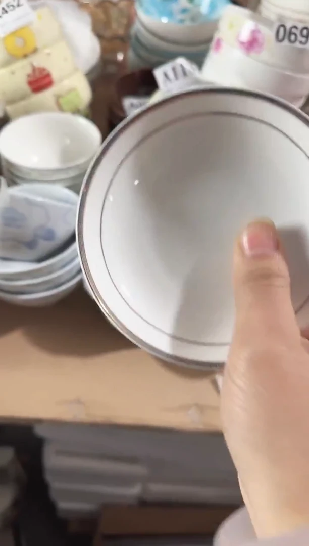 【4.5寸★8个】黑点针眼属正常陶瓷都有介意慎拍微瑕破损包赔