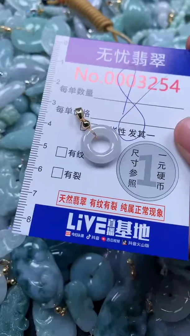 颈饰未镶嵌翡翠3254