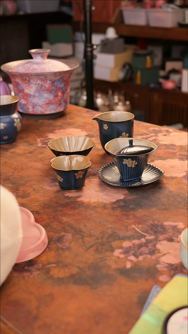 【闪购商品】陶瓷茶具（无礼盒无茶盘）@@A11658