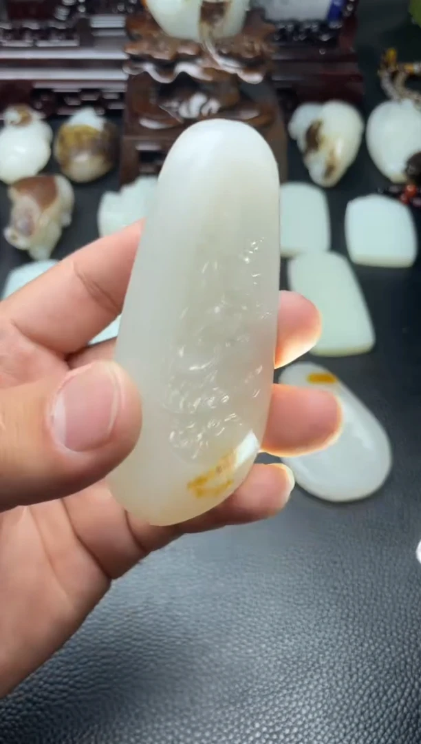 未镶嵌和田玉挂件缘*阁1