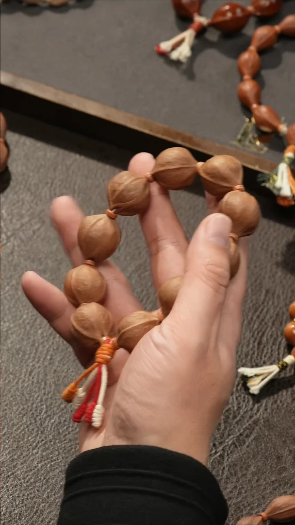 手串/手链橄榄核狗**花22-25铁素核