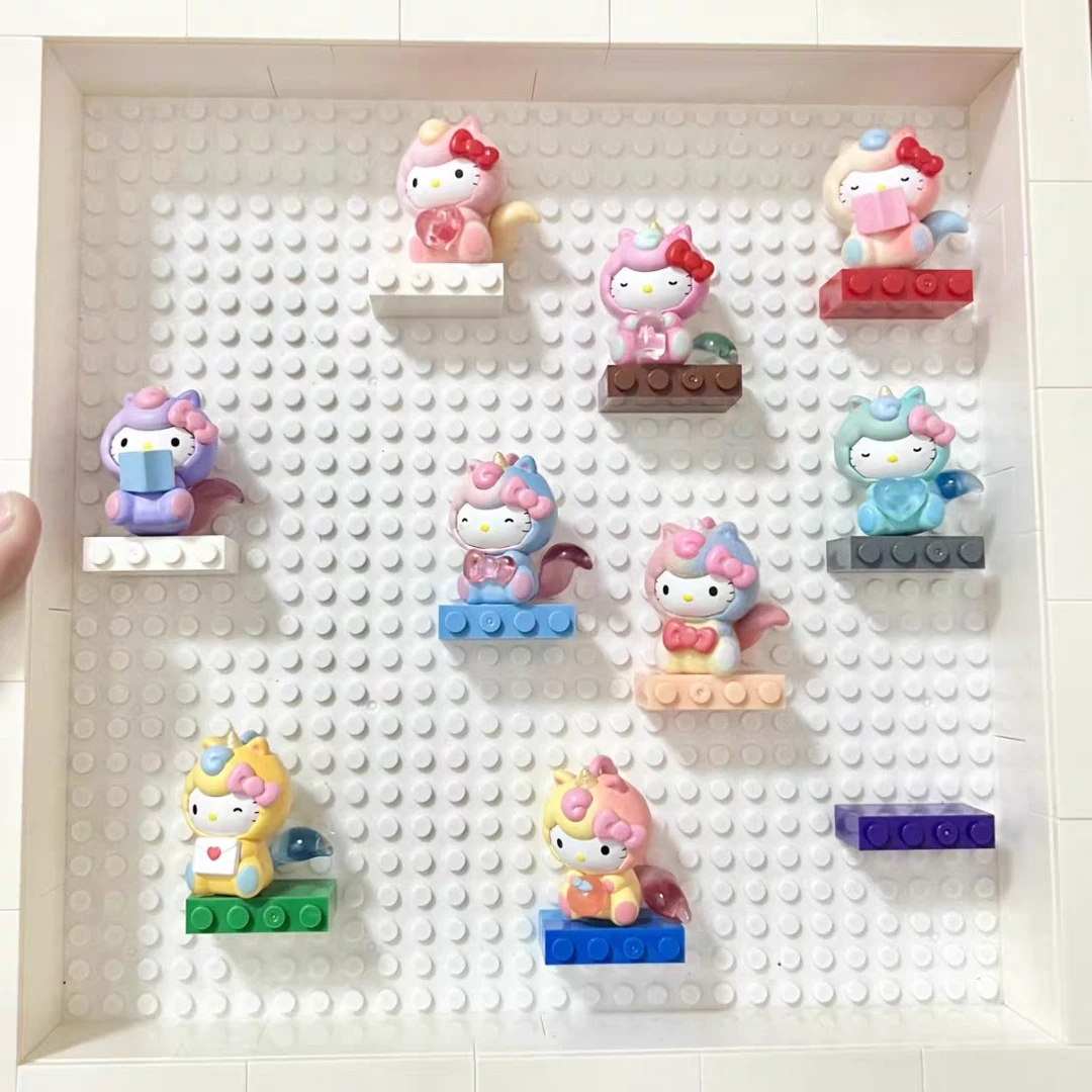 【拆盒】新品正版三丽鸥HelloKitty梦幻奇遇萌趣豆系列盲盒潮玩