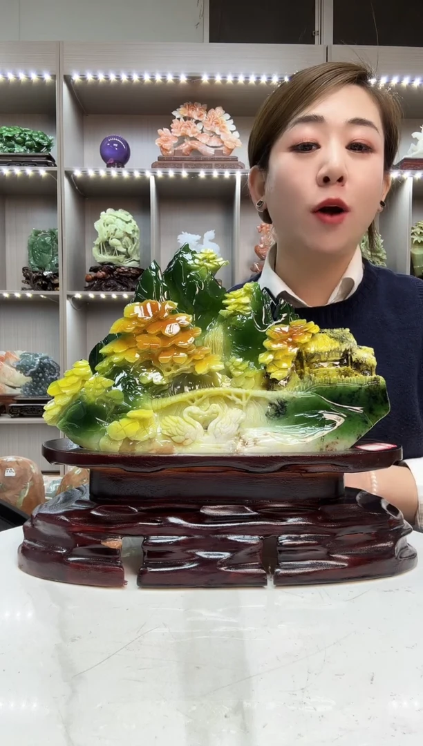 石材天然石材高端家居摆件