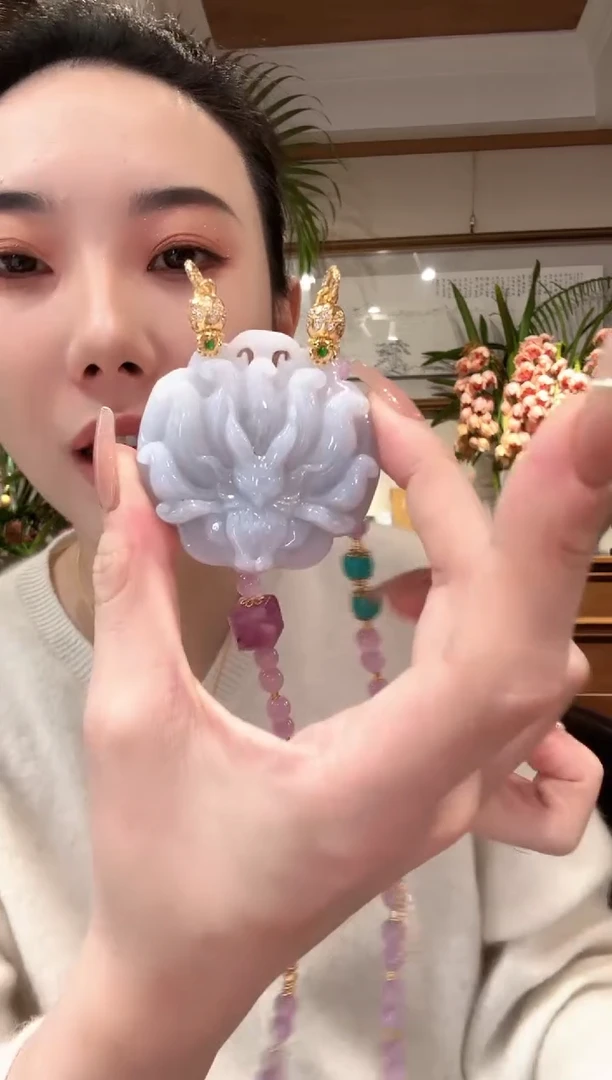 【闪购商品】翡翠颈饰未镶嵌国风