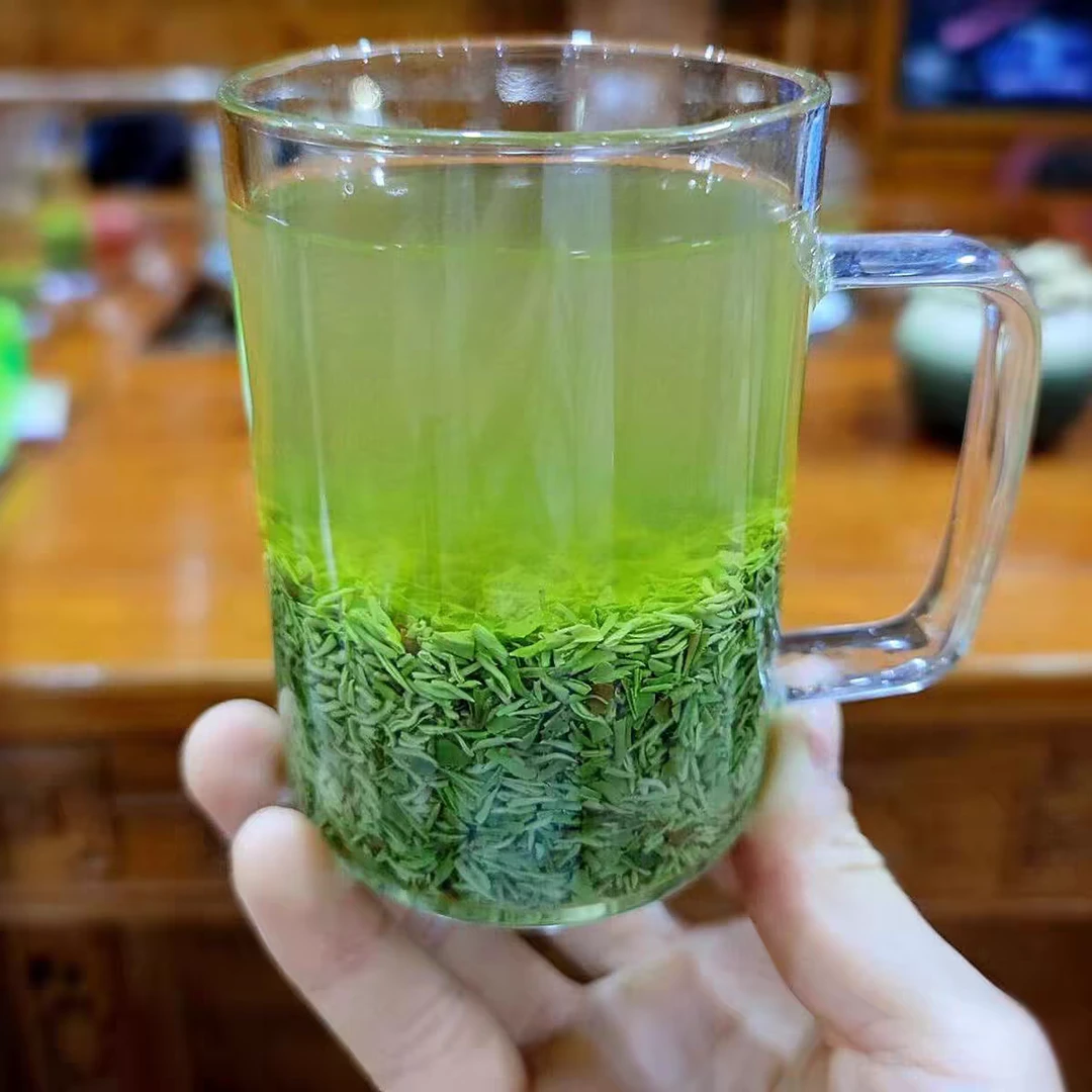 新茶信阳毛尖2025茶叶散装碎茶末明前高山嫩芽沫浓香型口粮茶500g