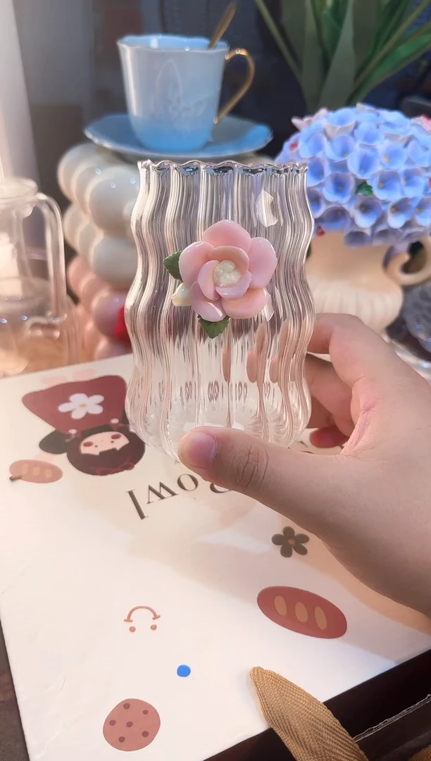 瓷片 高颜值又实用的  牛奶杯