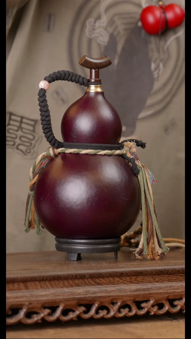 25号精品天然大漆酒葫芦一物一拍~