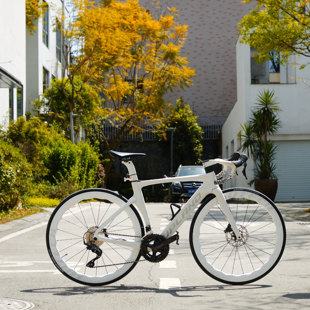 UPLAND阿普兰r70超轻全碳纤维自行车公路车机械24速油压碟刹骑行