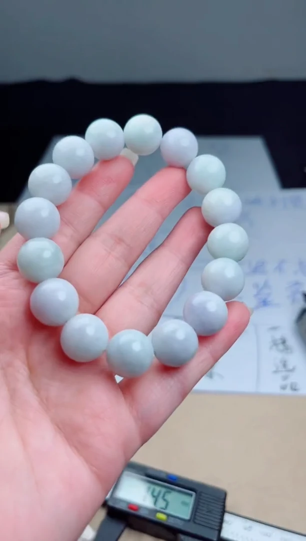 翡翠未镶嵌颈饰珠串