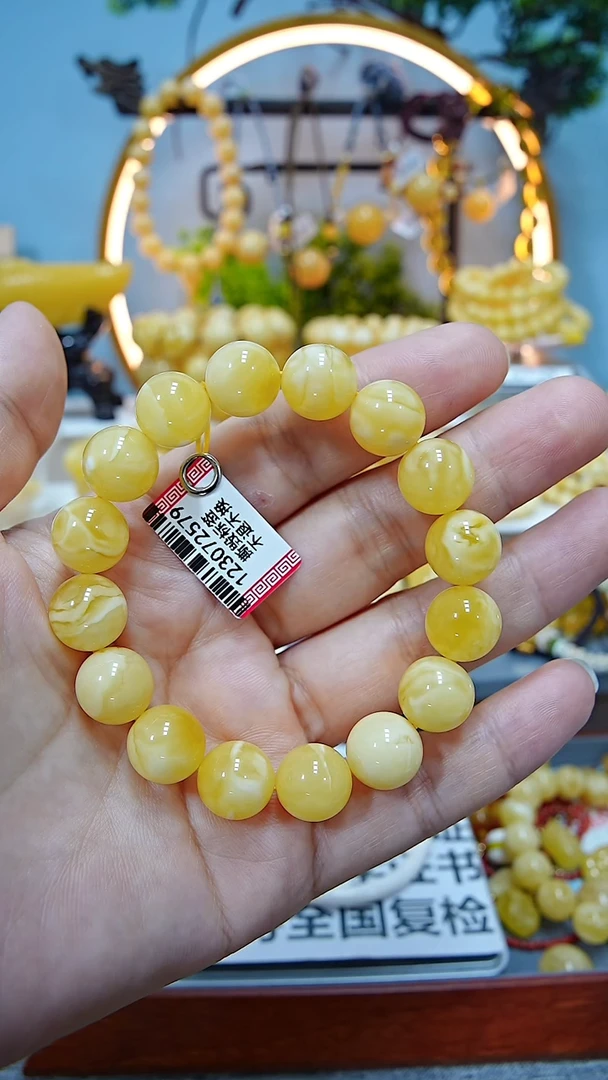 【闪购商品】蜜蜡手串未镶嵌12++******