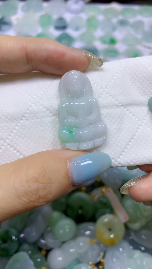 翡翠未镶嵌颈饰天然翡翠A货