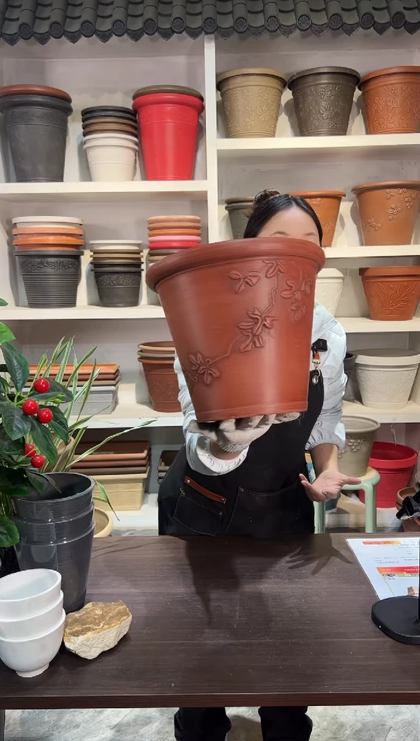 30*25.5/09A30/陶土色/浮雕叶子外贸尾单