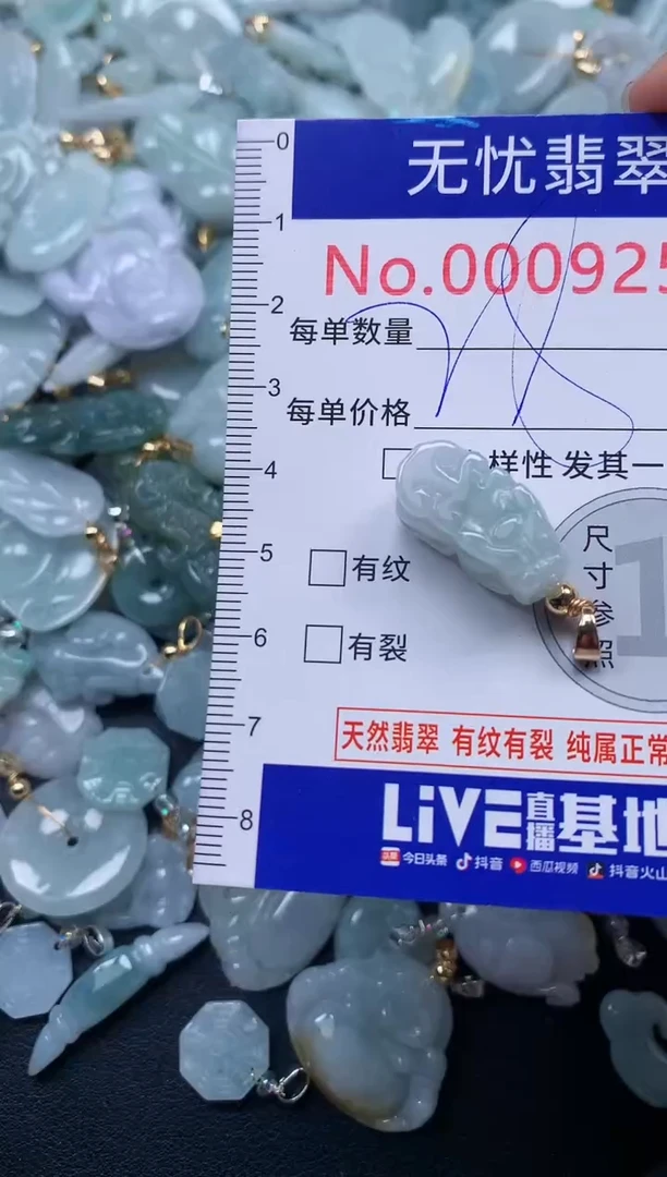 颈饰未镶嵌翡翠9251