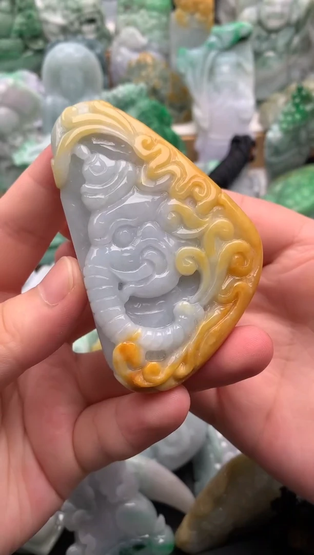 吊坠(不含链)未镶嵌翡翠1