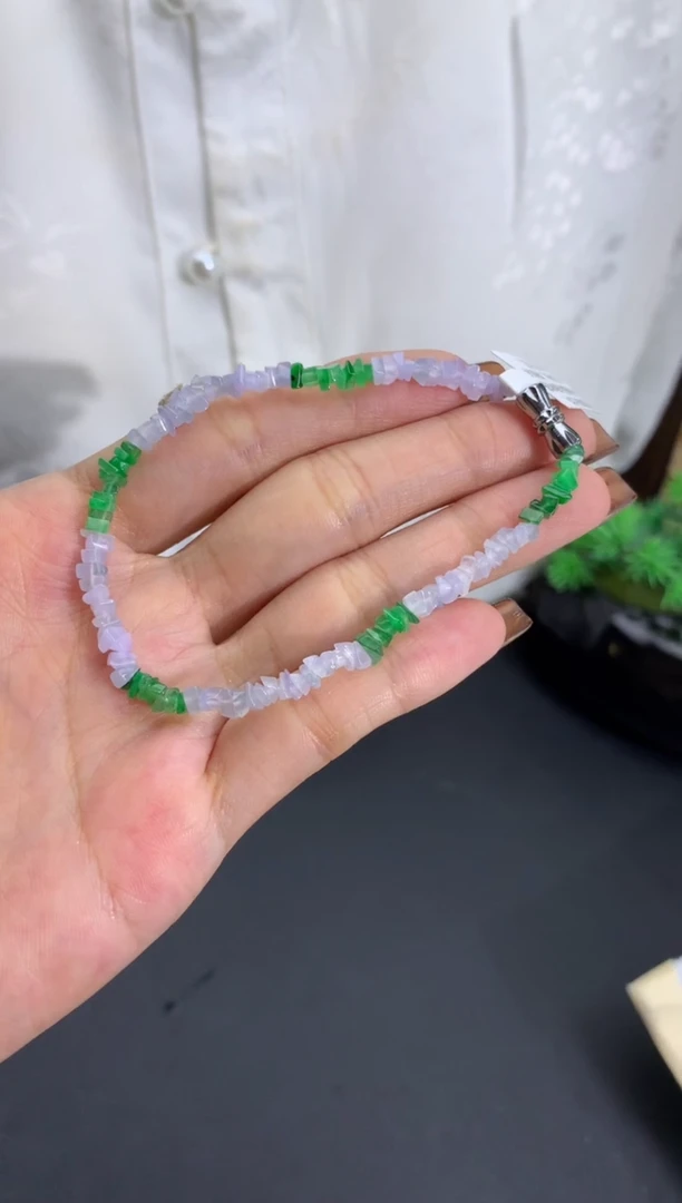 未镶嵌手串翡翠随形手串