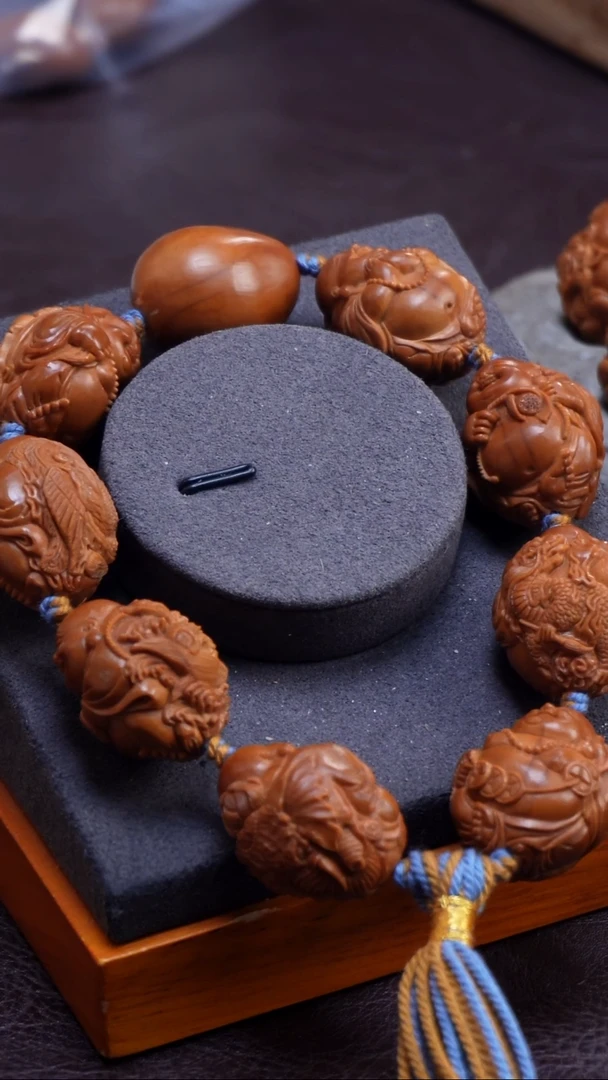 手串/手链橄榄核瑞兽弥勒2.2