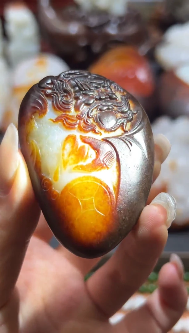 未镶嵌和田玉把件繁*和田玉