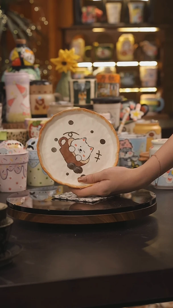 景德镇釉下彩绘设计师款式陶瓷
