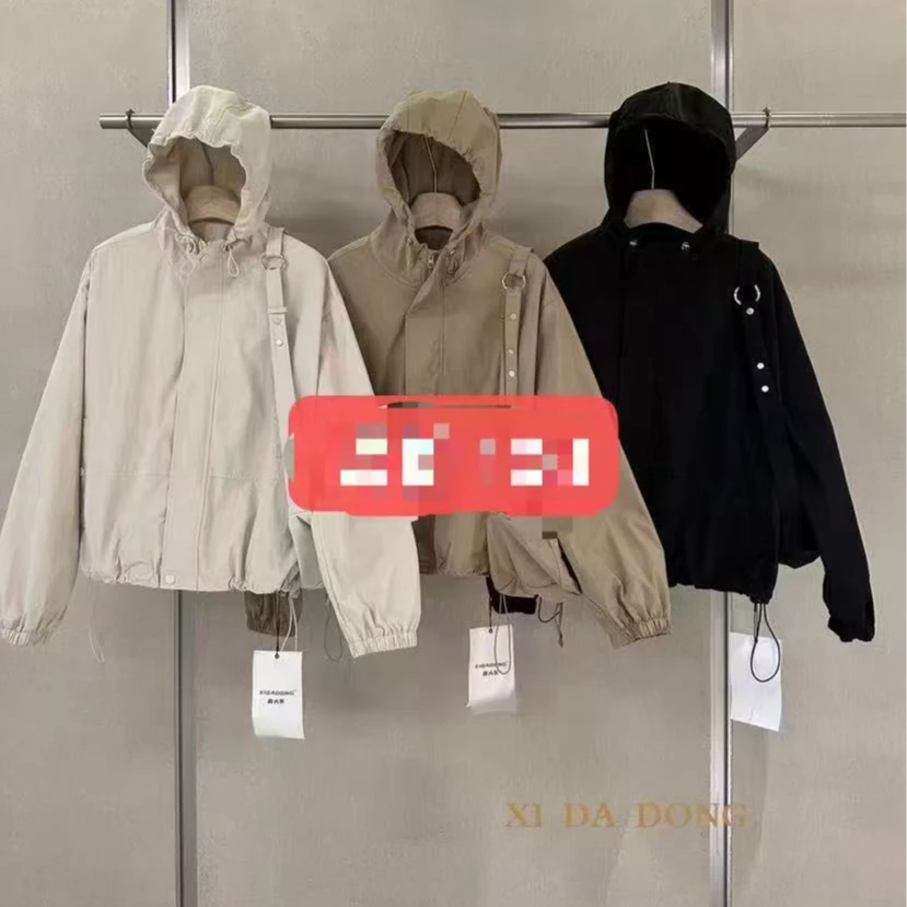 大麦推荐春款喜大东冲锋衣外套65Cm
