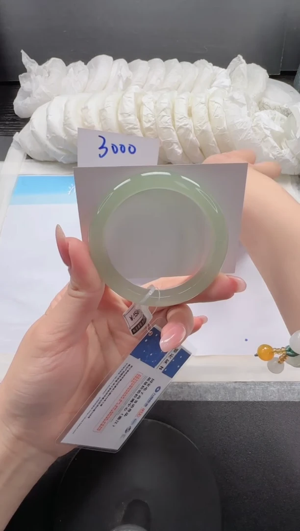 未镶嵌手镯石英质玉206-50.6