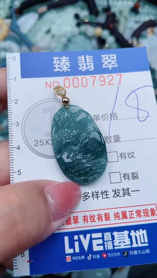 【闪购商品】翡翠颈饰未镶嵌.0007927