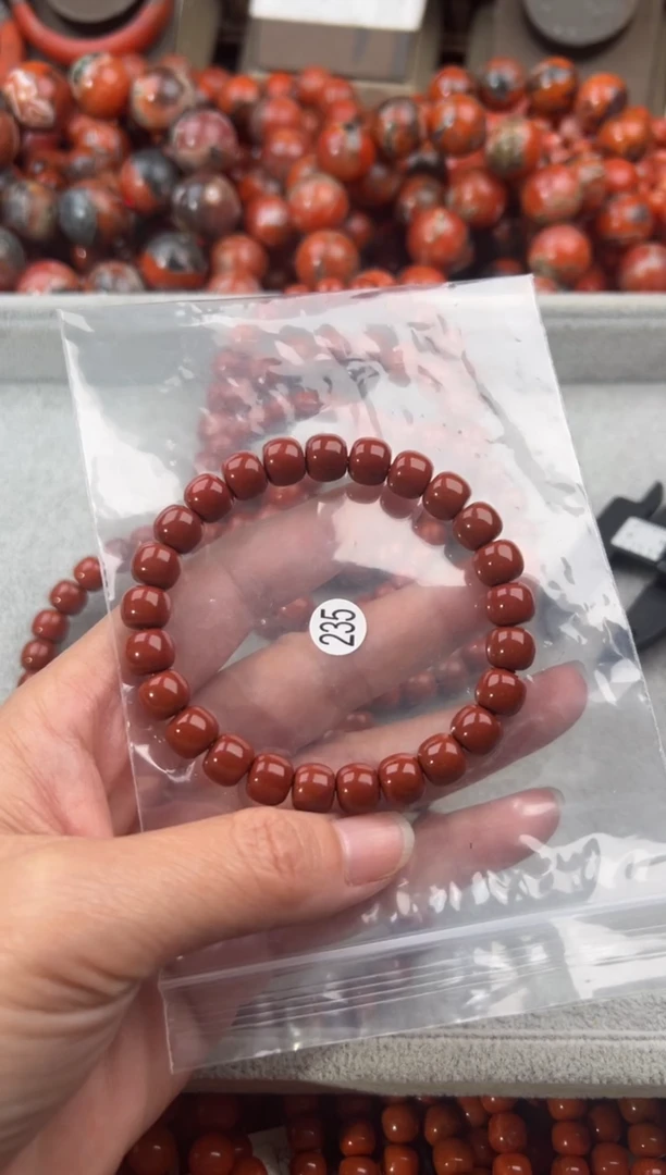 未镶嵌手串南红玛瑙8+