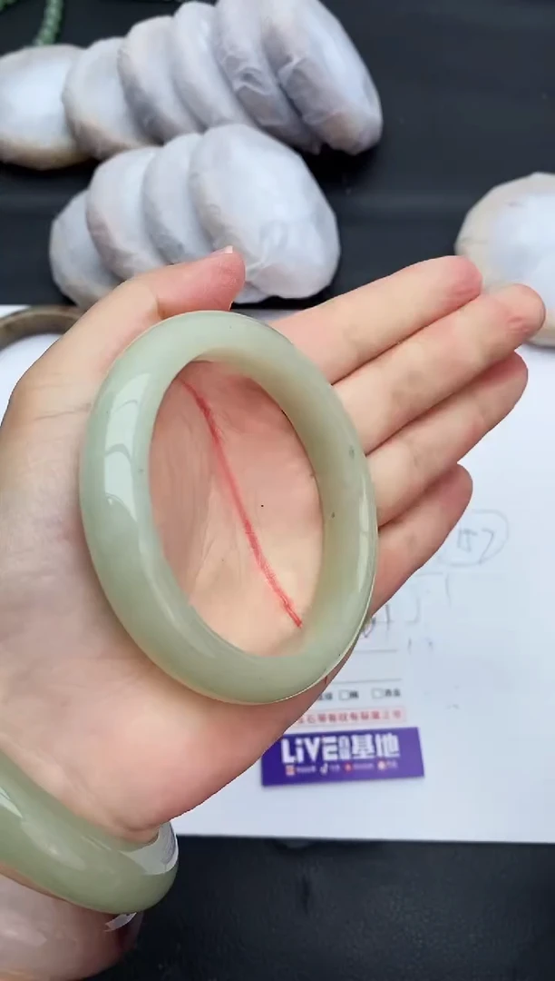 未镶嵌手镯石英质玉163+60/61