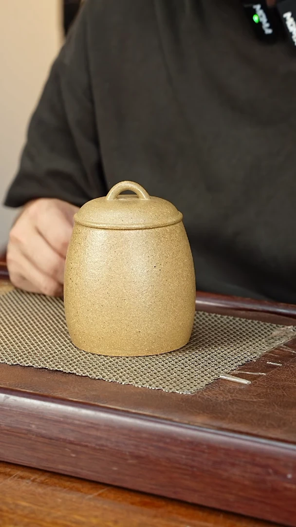 宜兴原矿紫砂茶叶罐
