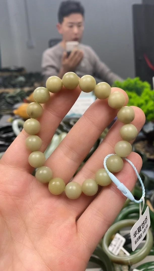 未镶嵌手镯和田玉10mm