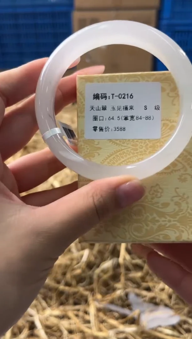 未镶嵌手镯石英质玉T-0216