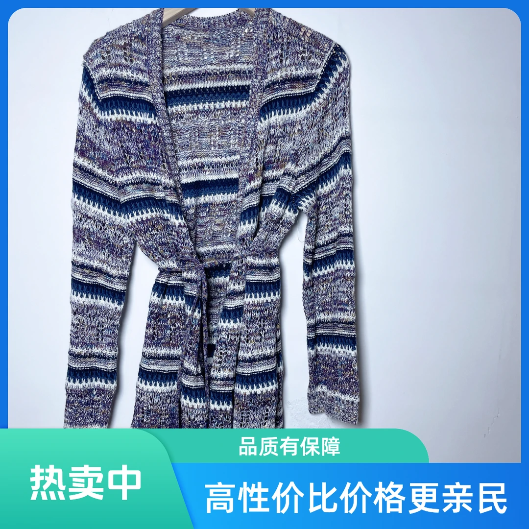 手钩设计师款开衫款女装宽松型